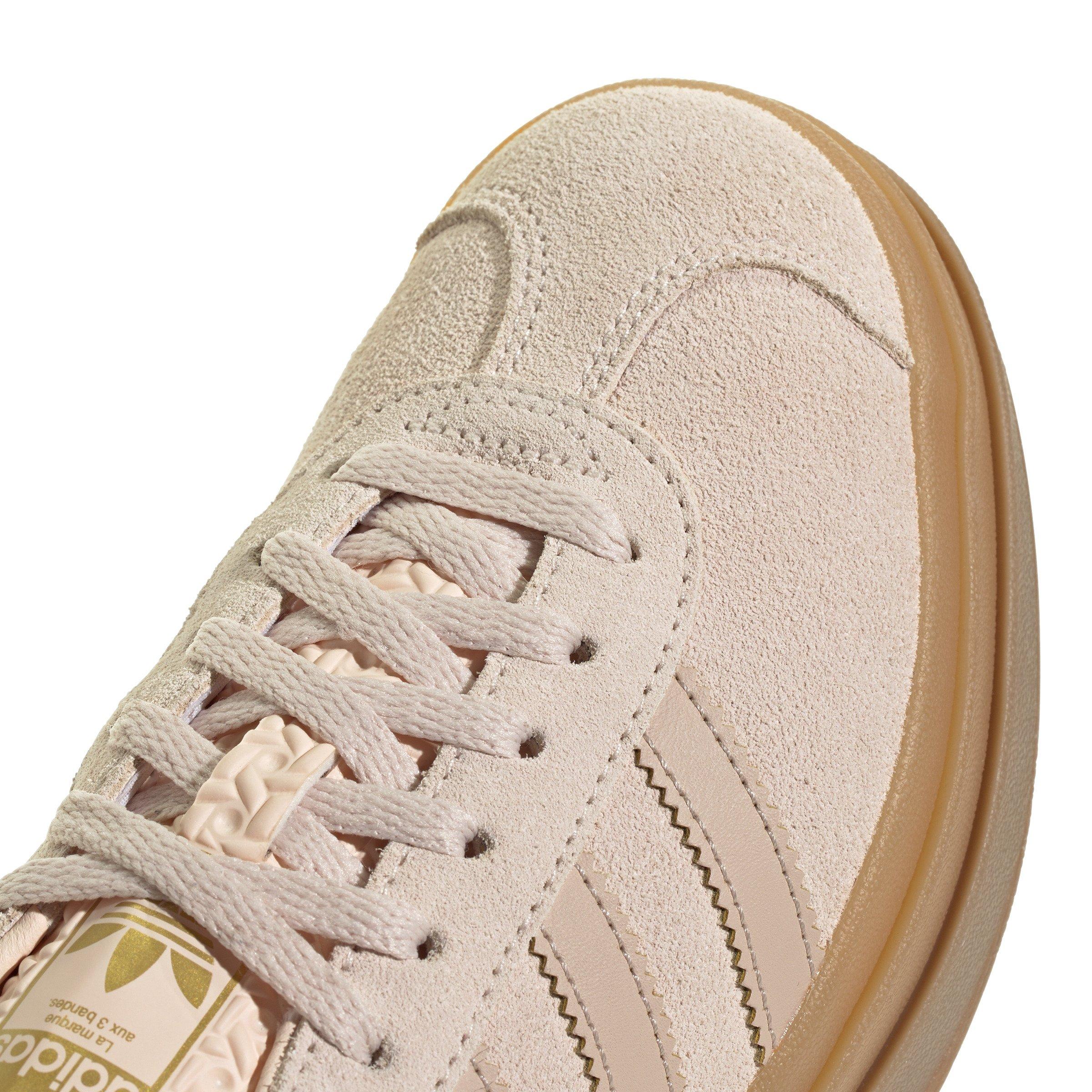 adidas gazelle silver green womens adidas Juniors' Gazelle Bold Wonder Quartz / Wonder Taupe main image 1