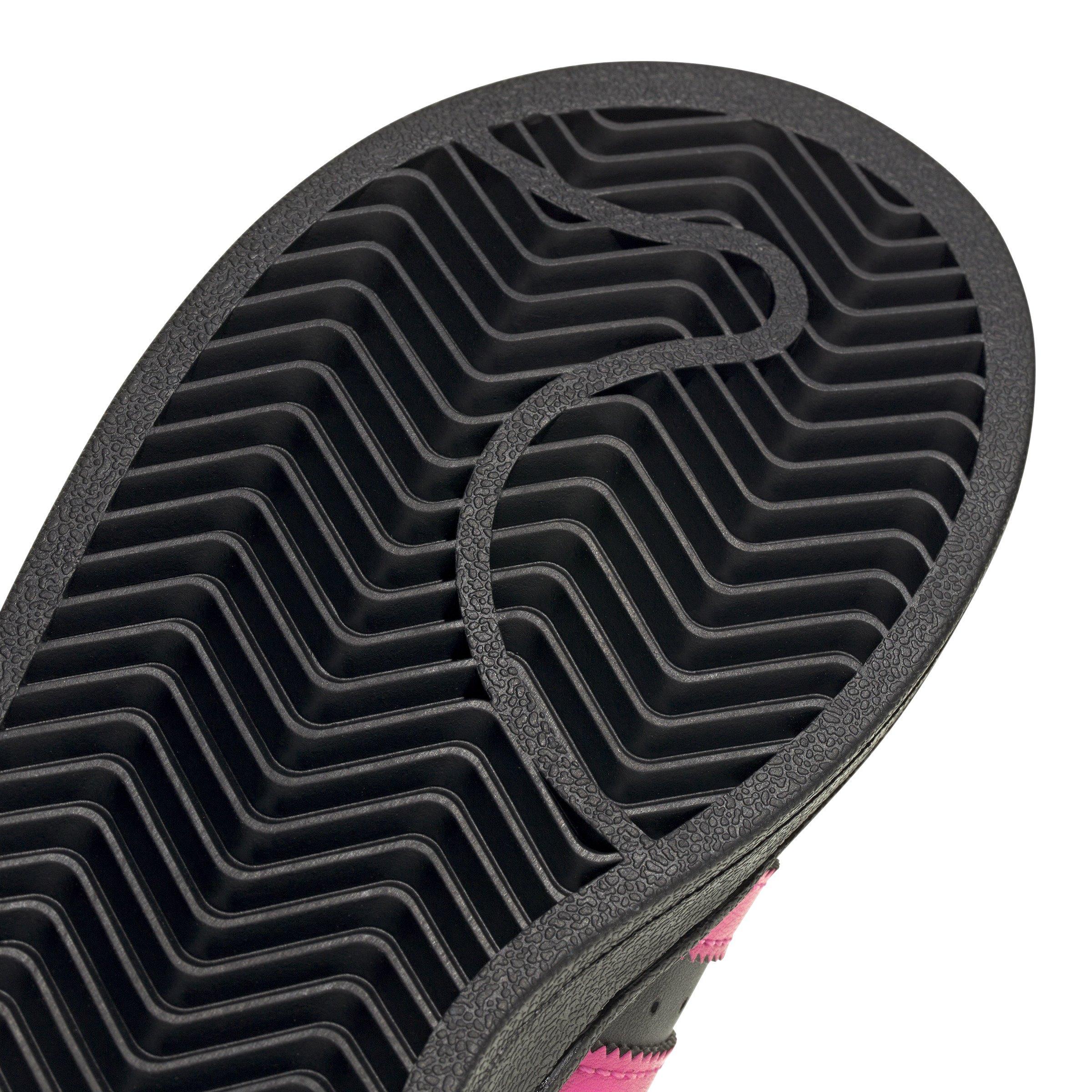 adidas Originals Superstar II Preschool Girls' "Core Black/Lucid Pink" Shoe