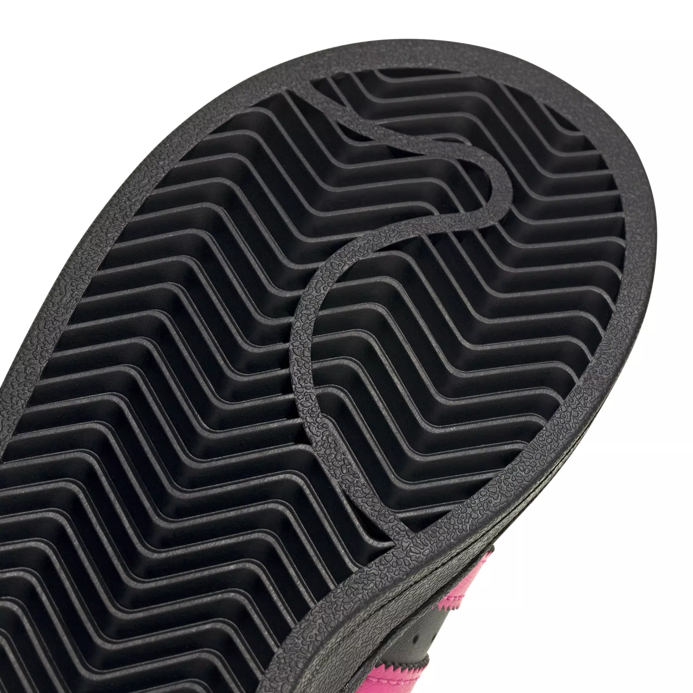 adidas Originals Superstar II "Core Black/Lucid Pink" Preschool Girls' Shoe - BLACK/PINK