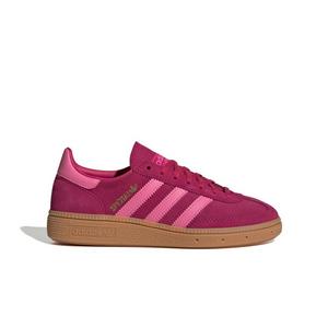 adidas Originals Handball Spezial "Ruby Red/Lucid Pink/Gum" Grade School Girls' Shoe