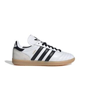 adidas Originals Samba JP "White/Core Black/Gum" Grade School Girls' Shoe