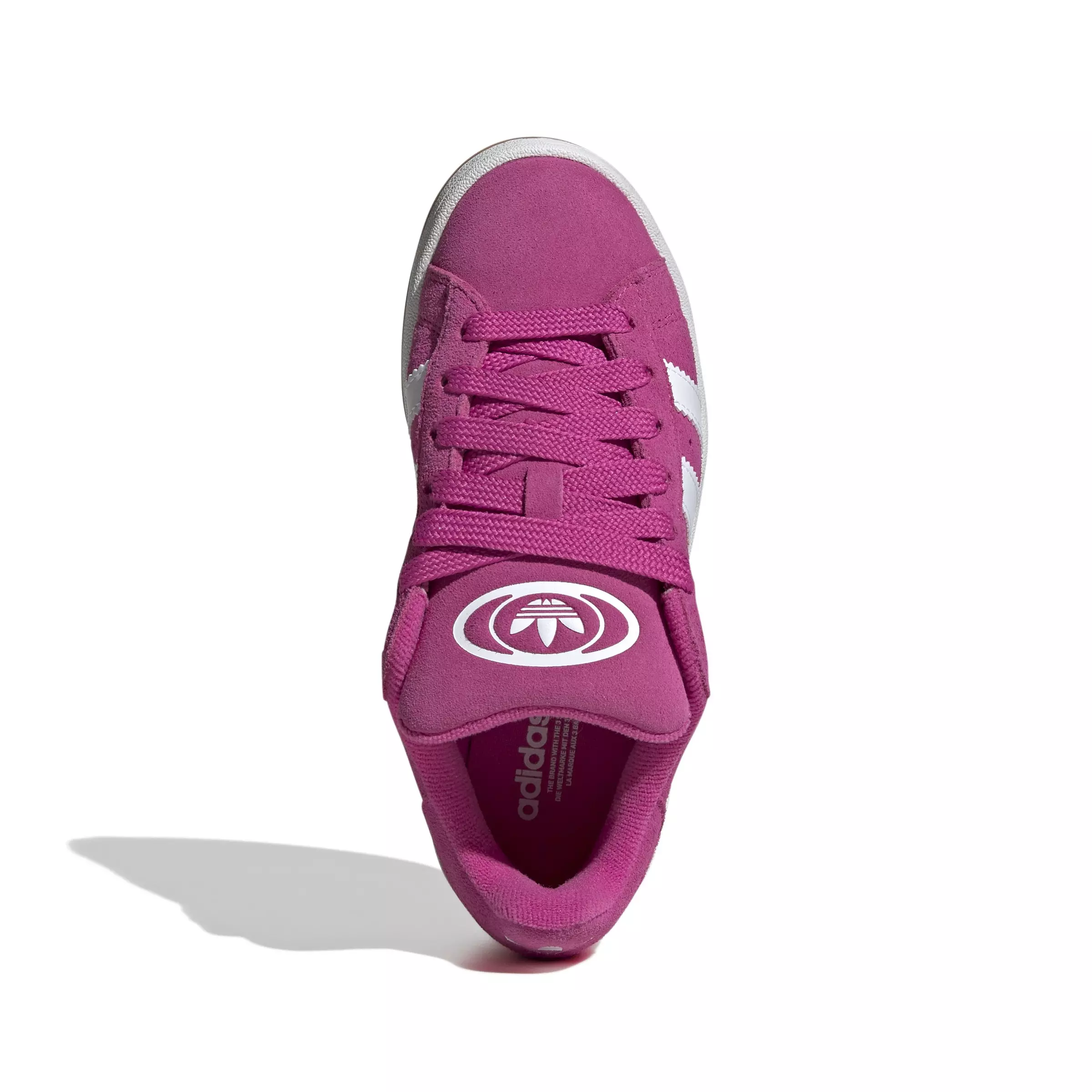 adidas Originals Campus 00s "Semi Lucid Fuchsia/Ftwr White" Grade School Girls' Shoe - PINK/WHITE