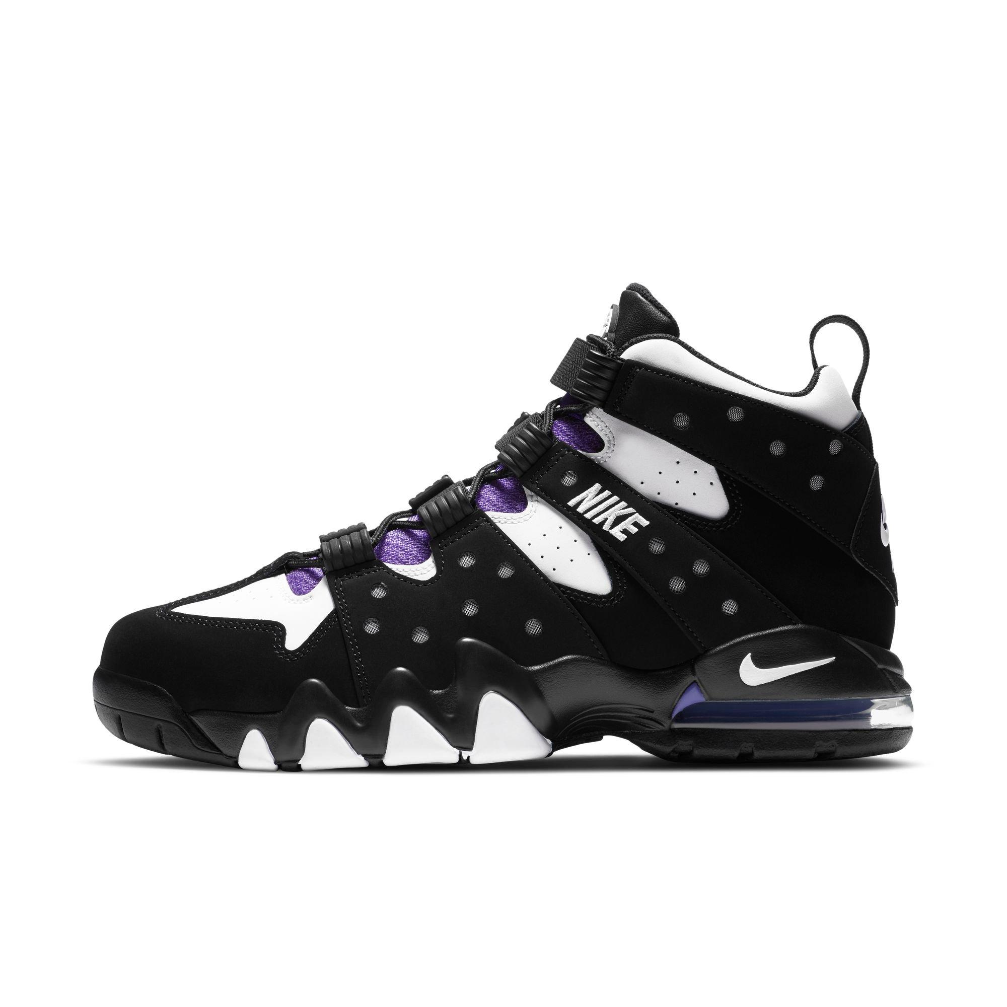 Nike Air Max 2 CB '94 "Black/White/Pure Purple" Men's Shoe - BLACK/PURPLE Thumbnail View 3