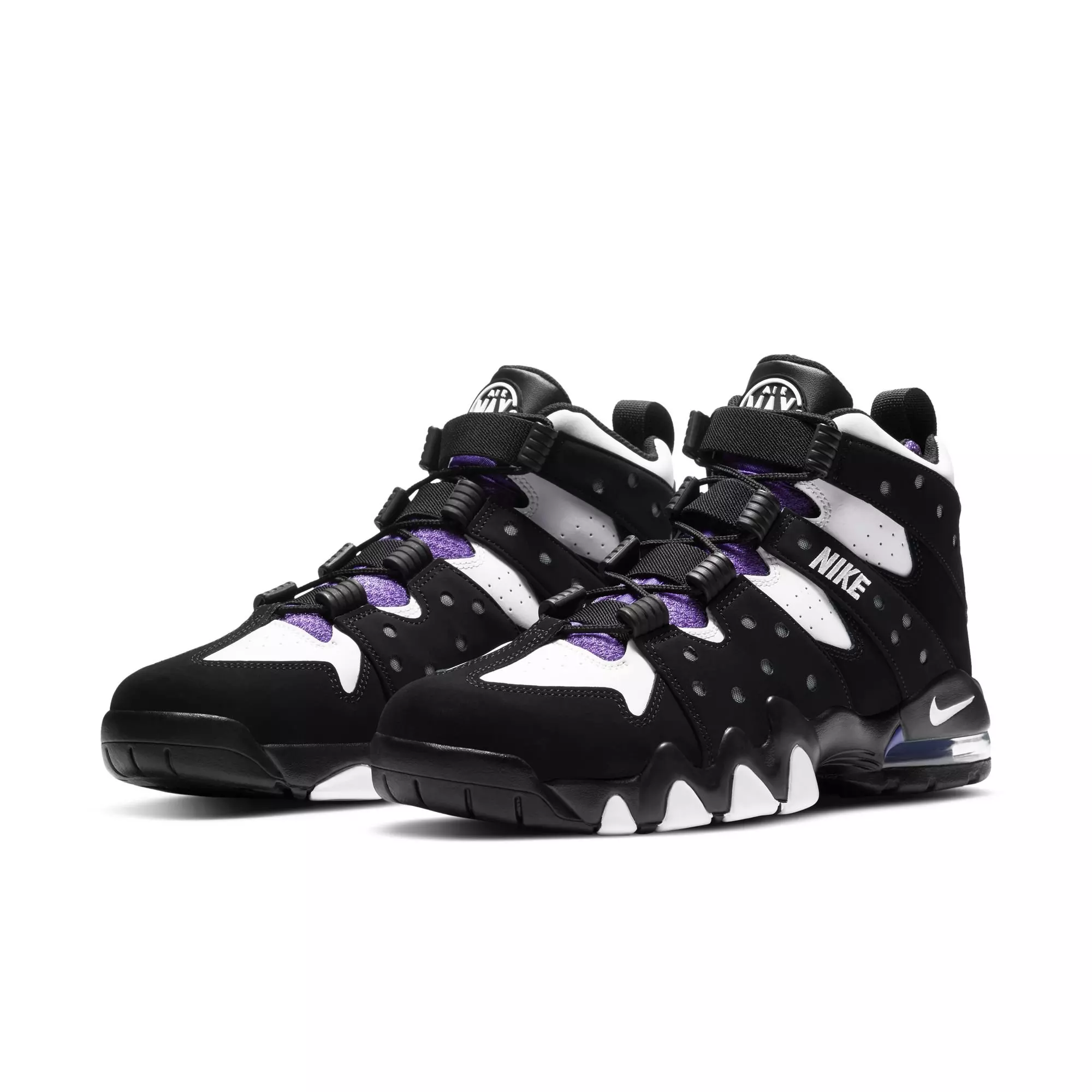 Nike Air Max 2 CB '94 "Black/White/Pure Purple" Men's Shoe - BLACK/PURPLE