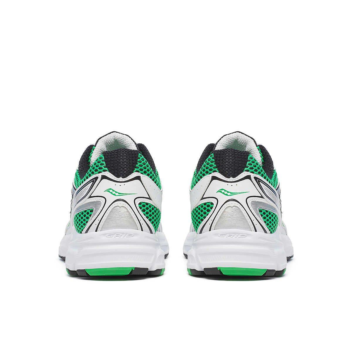 Saucony Ride Millenium "White/Green" Unisex Shoe - WHITE/GREEN Thumbnail View 4