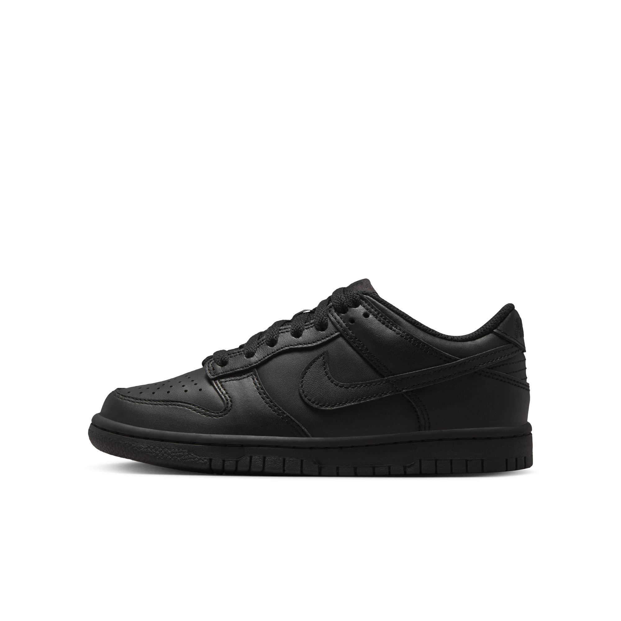 Nike Dunk Low Grade School Boys' "Black" Shoe