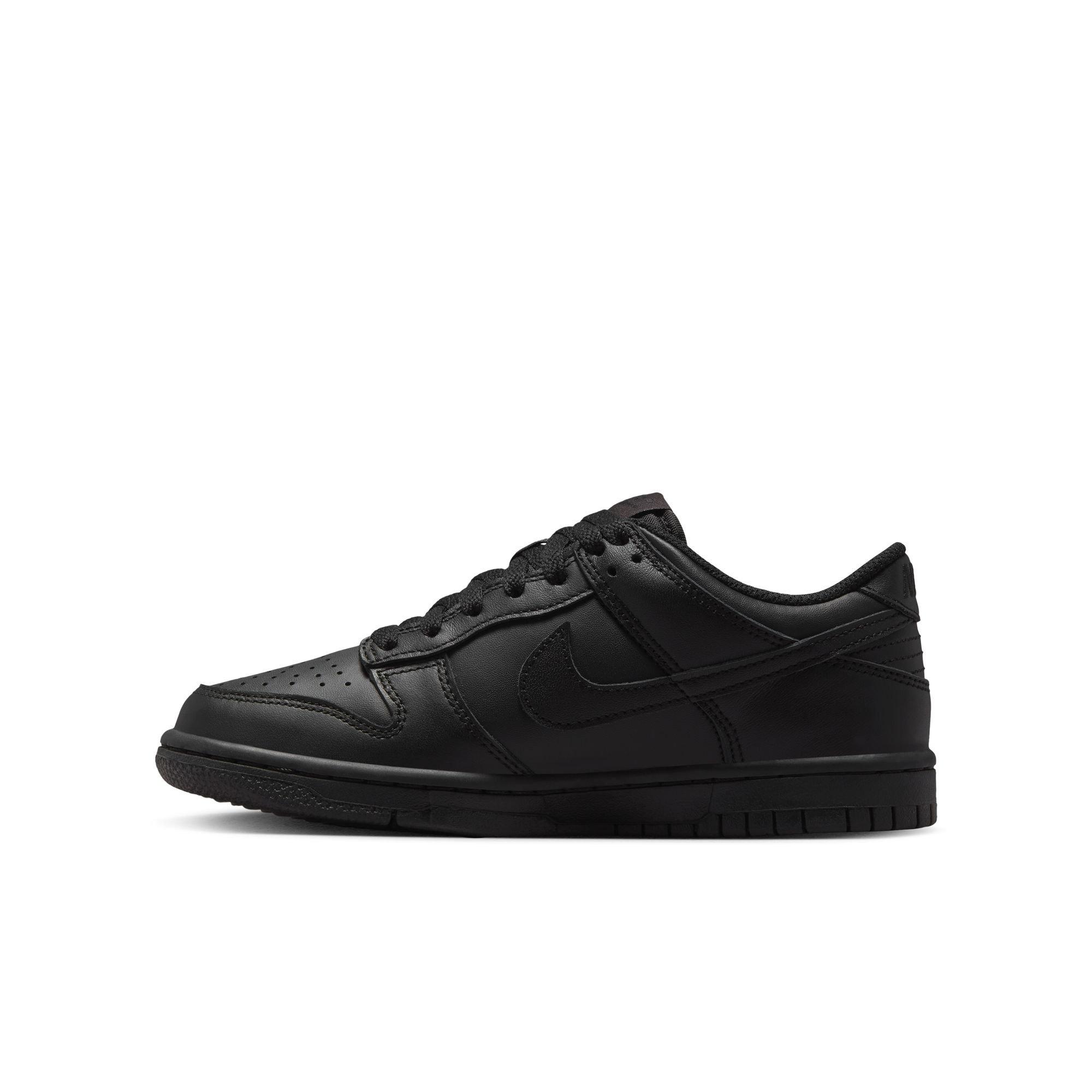 Nike Dunk Low Grade School Boys' "Black" Shoe