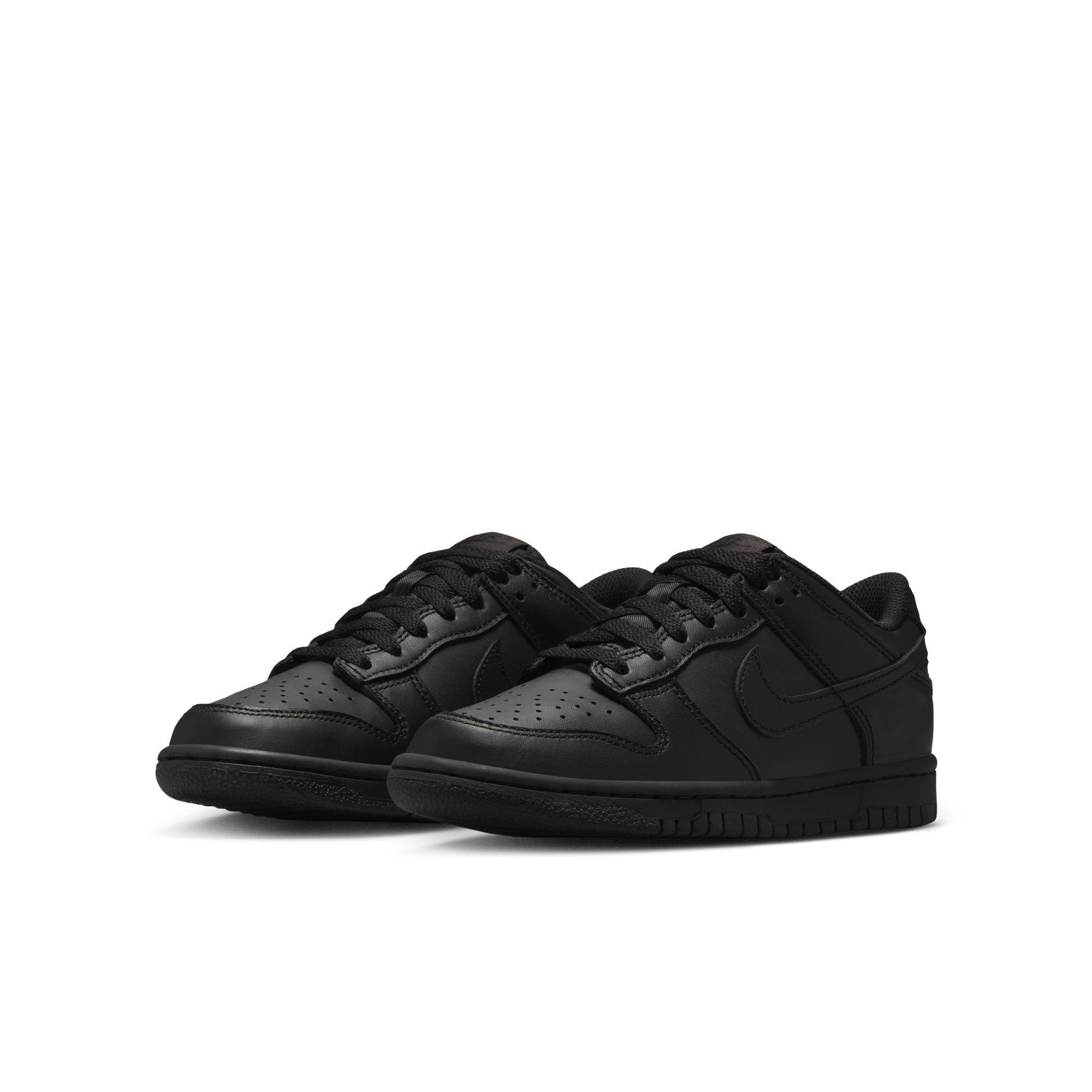 Nike Dunk Low Grade School Boys' "Black" Shoe