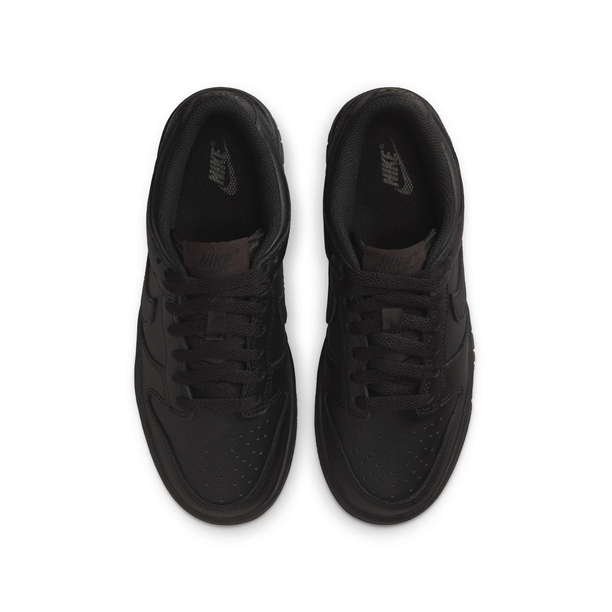 Nike Dunk Low Grade School Boys' "Black" Shoe