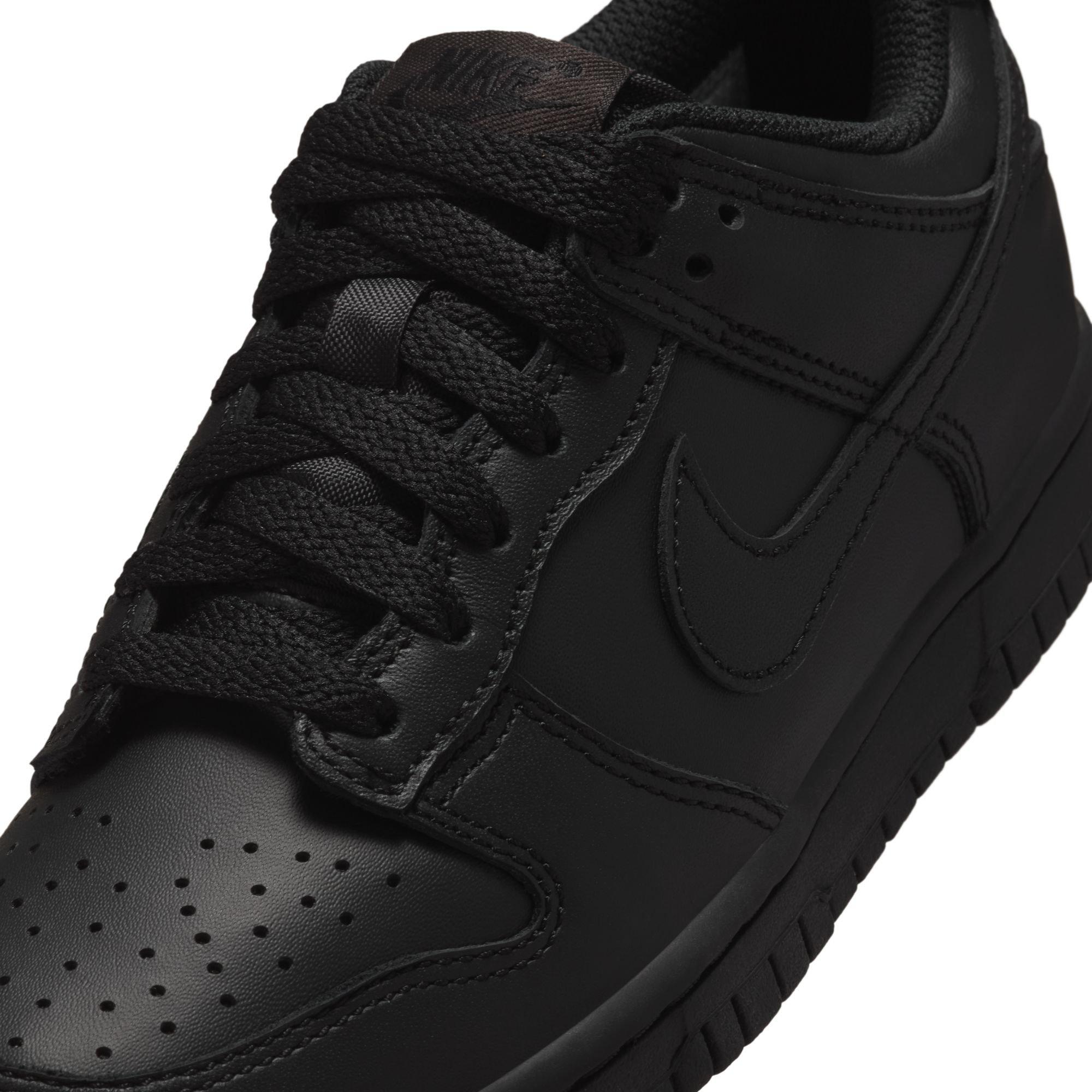 Nike Dunk Low Grade School Boys' "Black" Shoe