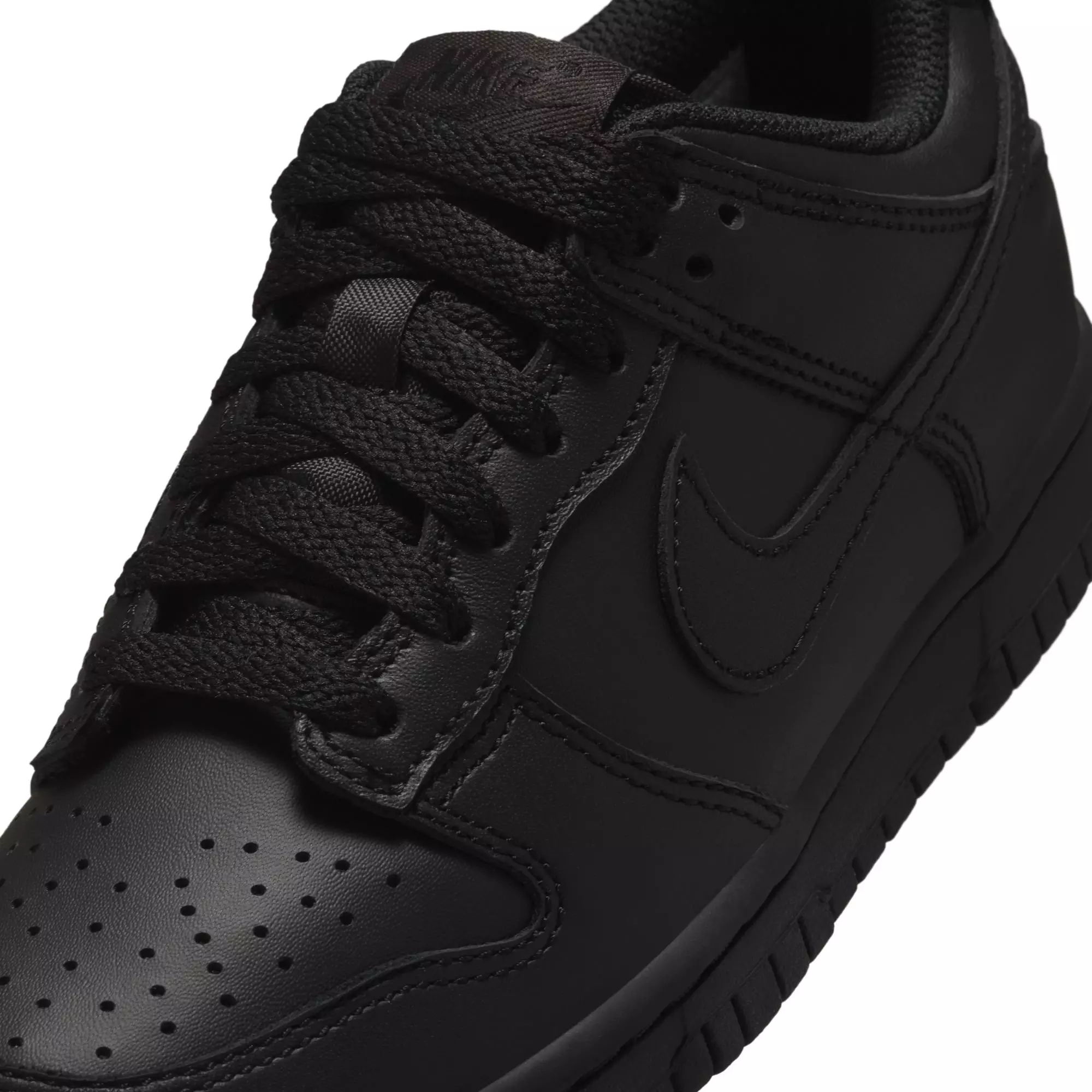 Nike Dunk Low "Black" Grade School Boys' Shoe - BLACK