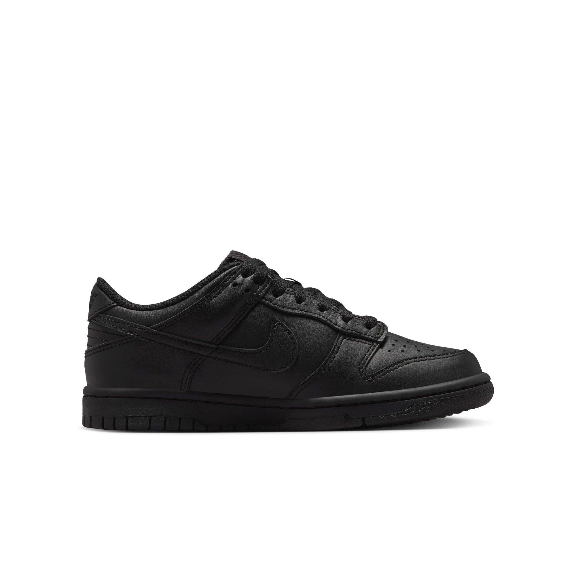 Nike Dunk Low Grade School Boys' "Black" Shoe