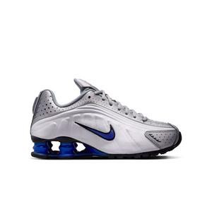 Nike Shox R4 "Midnight Navy/Gym Red/White" Grade School Boys' Shoe