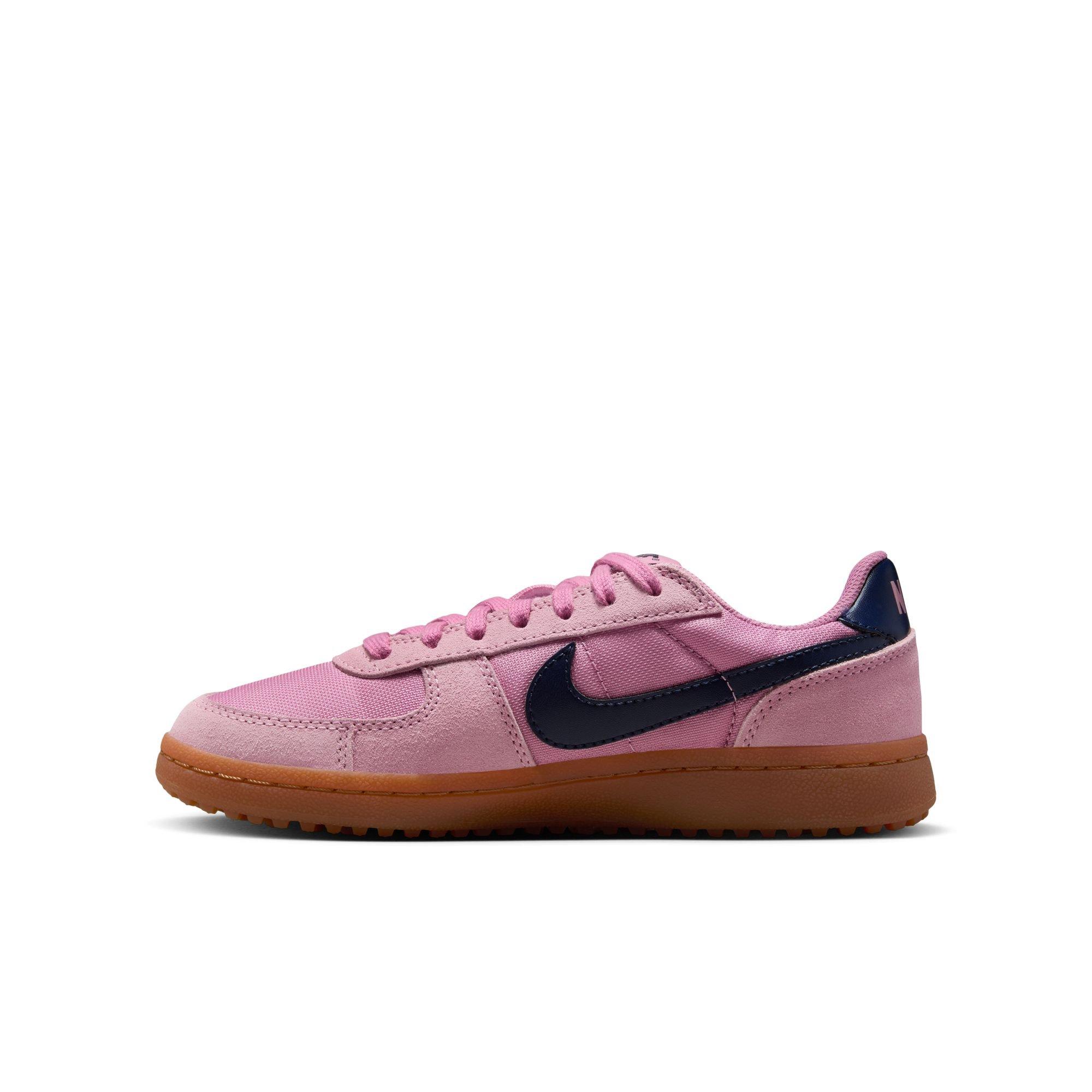 Nike Field General "Elemental Pink/Obsidian/Gum Med Brown" Grade School Kids' Shoe - PINK/BLACK Thumbnail View 4