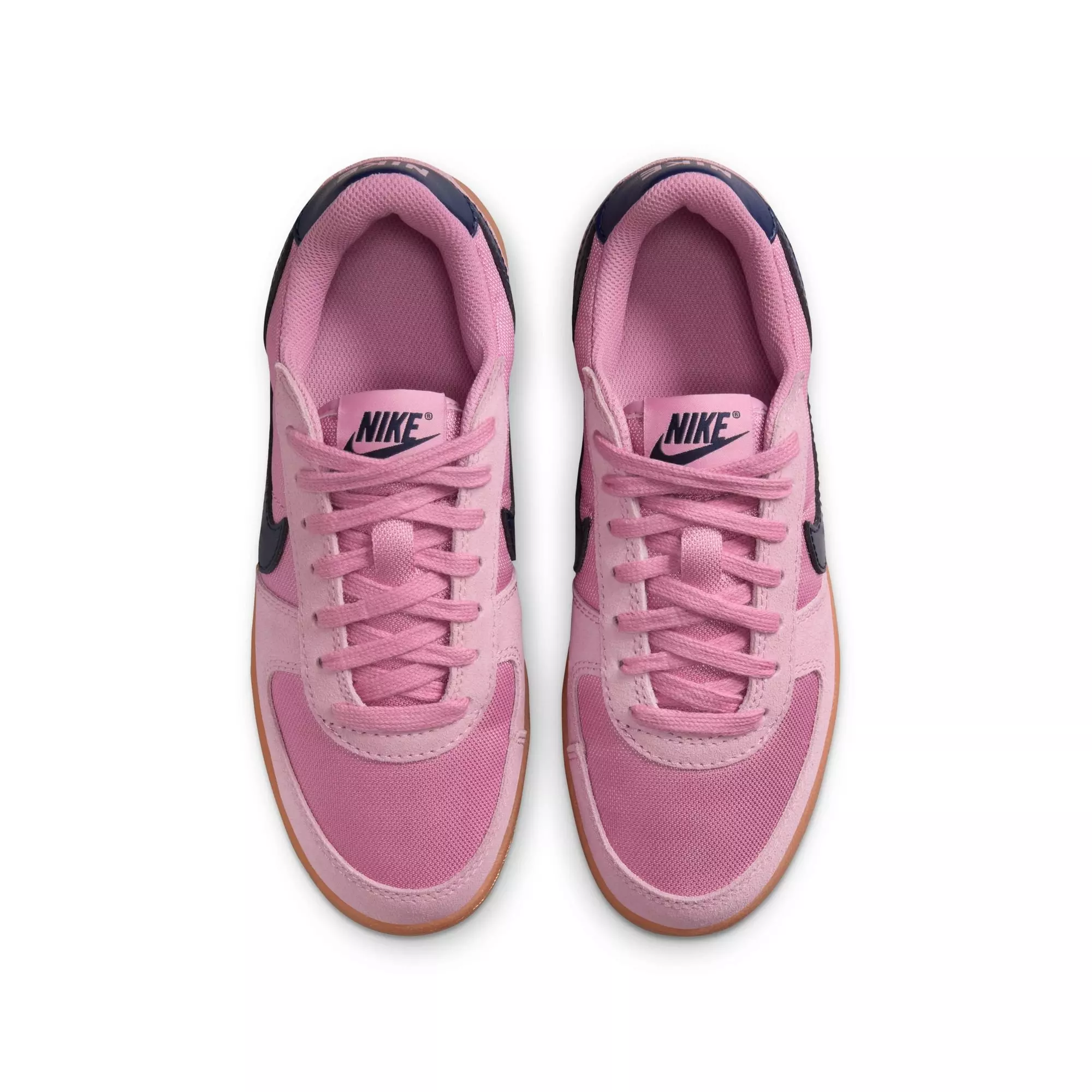 Nike Field General "Elemental Pink/Obsidian/Gum Med Brown" Grade School Kids' Shoe - PINK/BLACK