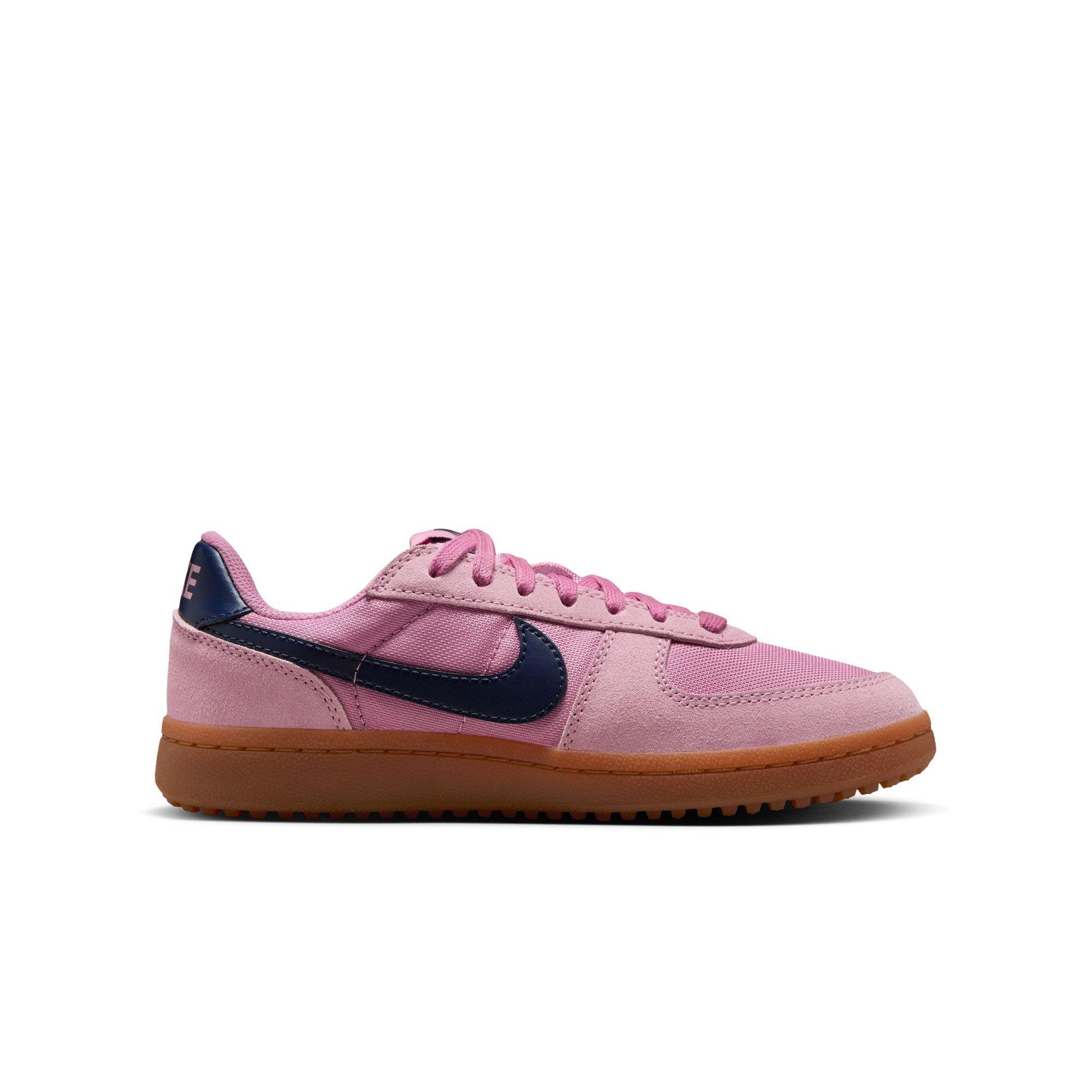 Nike Field General "Elemental Pink/Obsidian/Gum Med Brown" Grade School Kids' Shoe - PINK/BLACK Thumbnail View 1