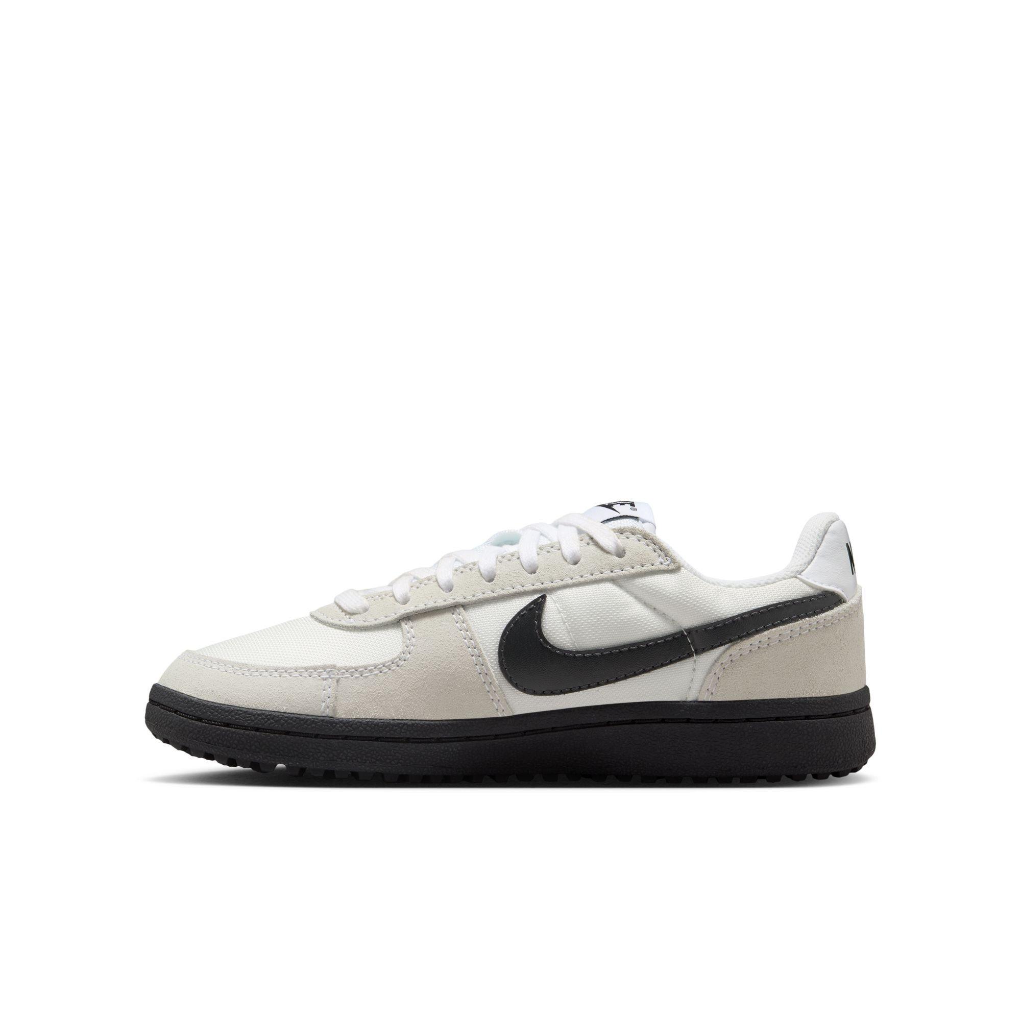 Nike Field General Grade School Kids' "White/Black/Sail" Shoe
