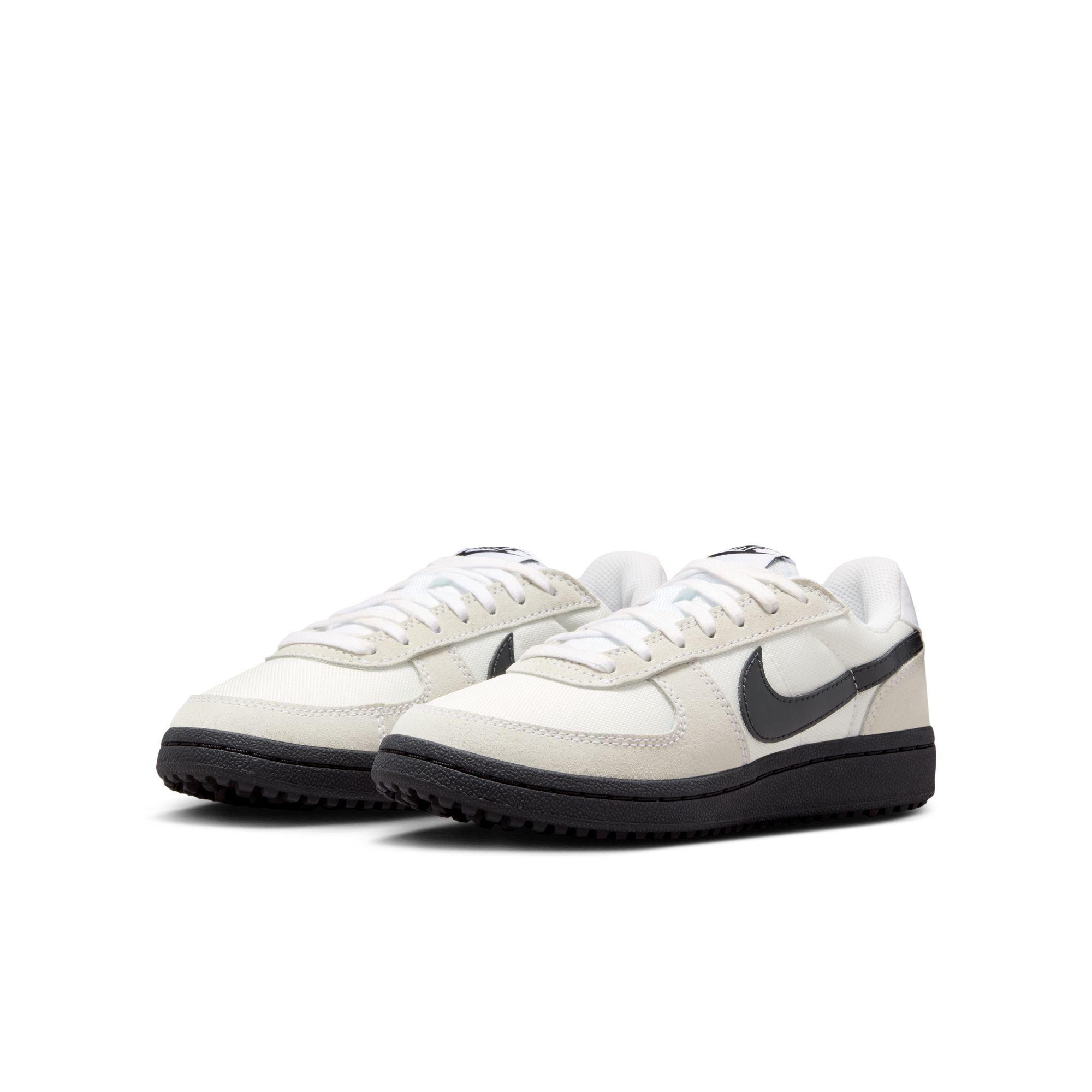 Nike Field General Grade School Kids' "White/Black/Sail" Shoe