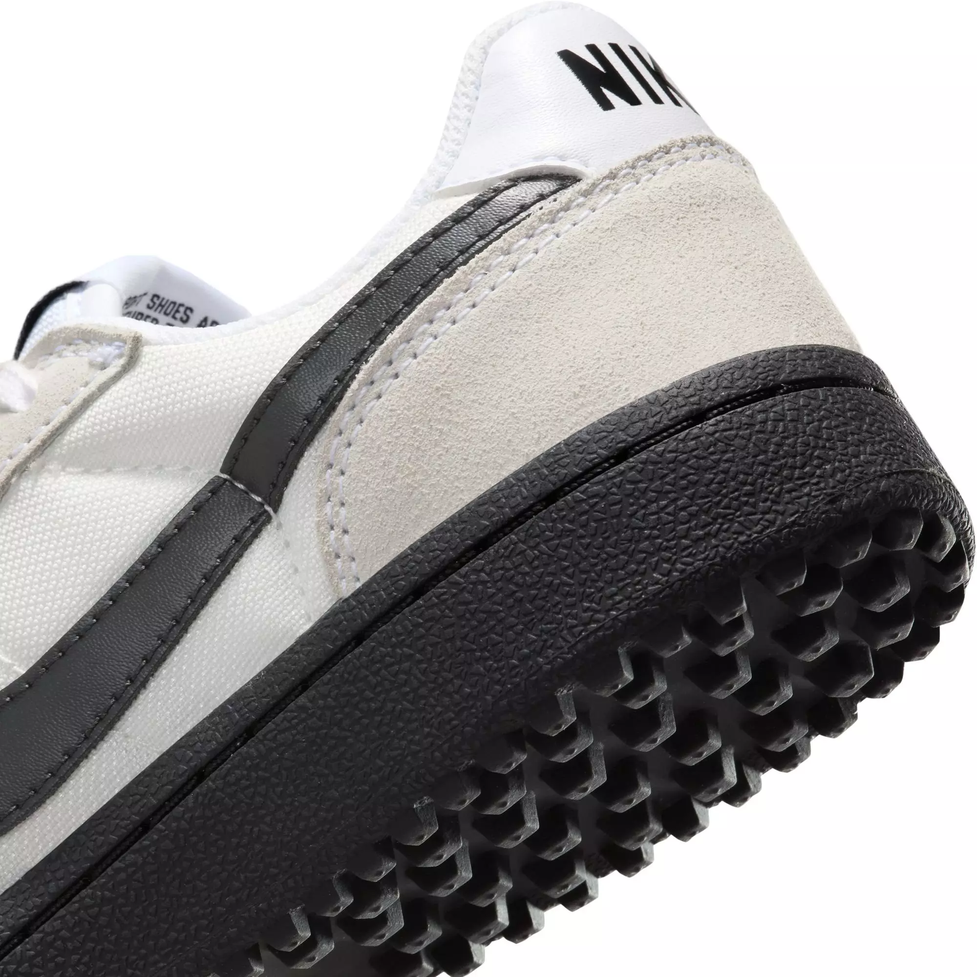 Nike Field General "White/Black/Sail" Grade School Kids' Shoe - WHITE/BLACK
