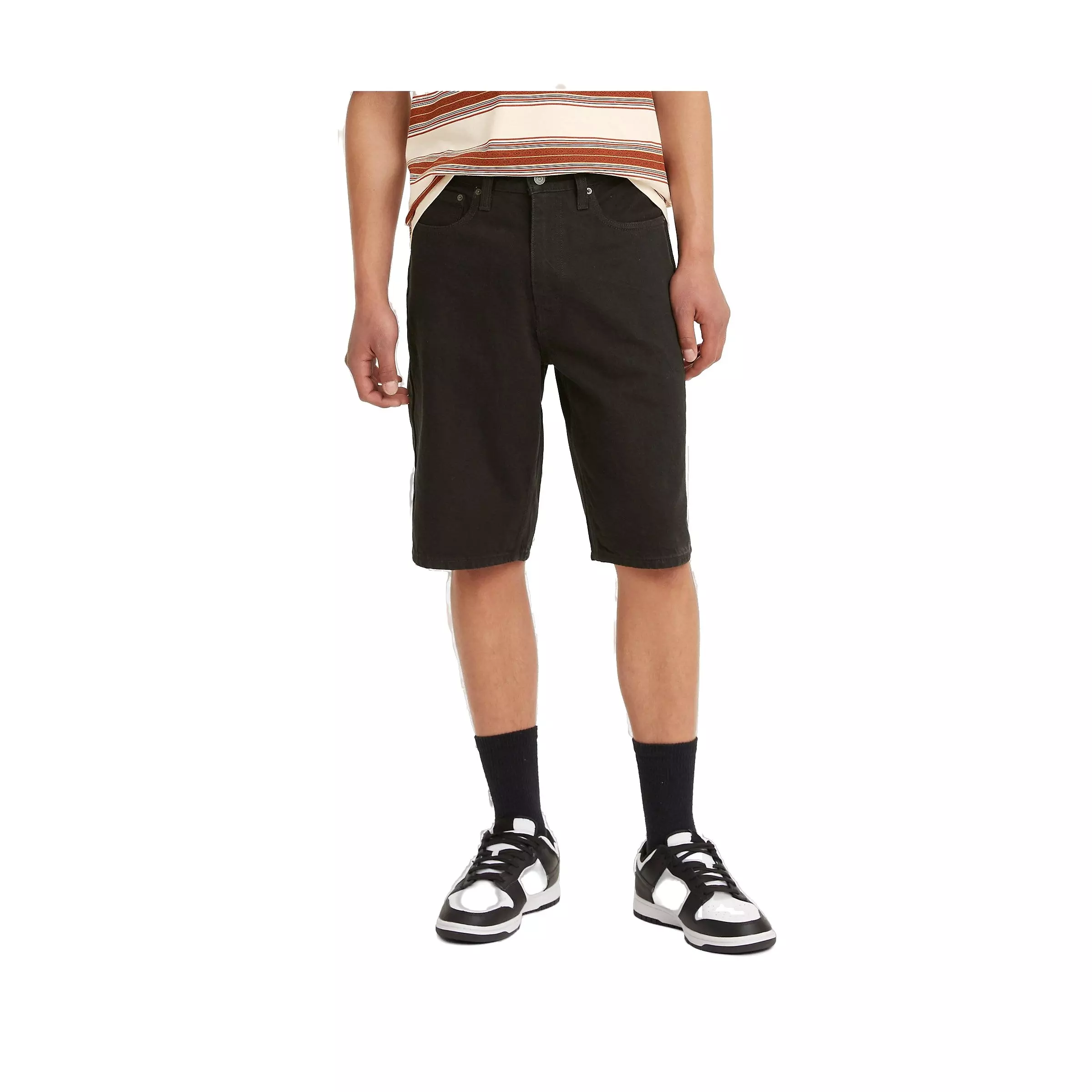 Levi's Men's 469 Loose Fit Slow Walker Shorts - BLACK