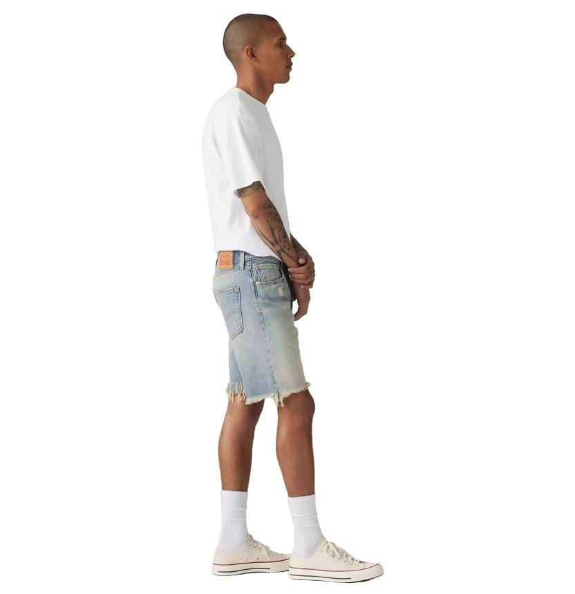 Levi's Men's 501 Anniversary Lux DX Shorts - BLUE Thumbnail View 3