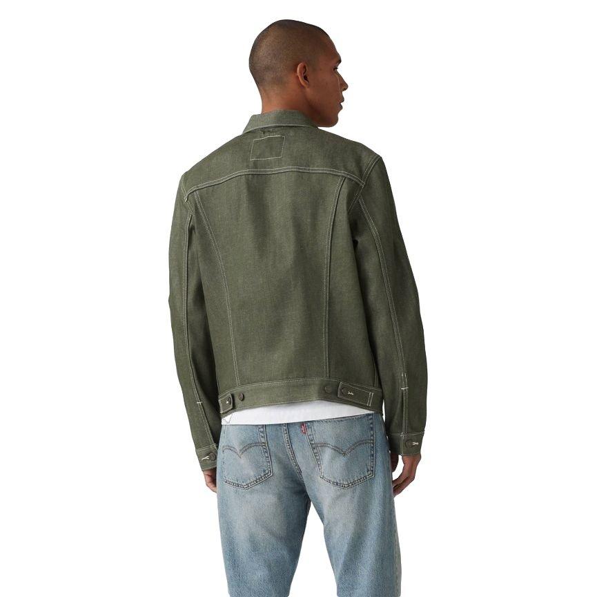 Levi's 501 Green Rigid Trucker Men's Jacket