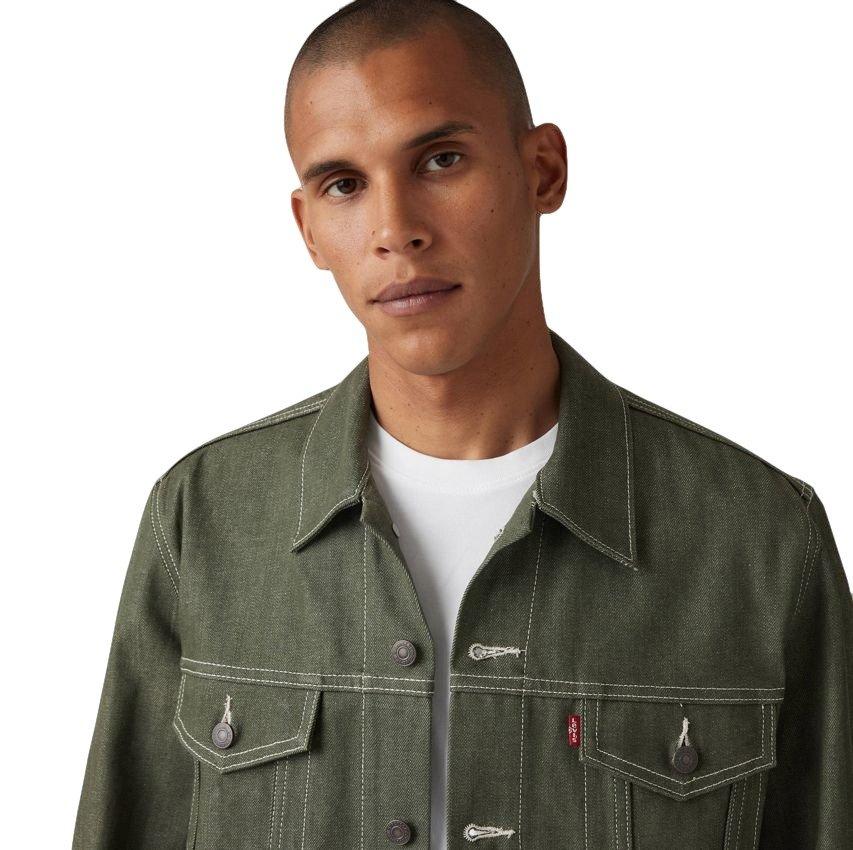 Levi's 501 Green Rigid Trucker Men's Jacket