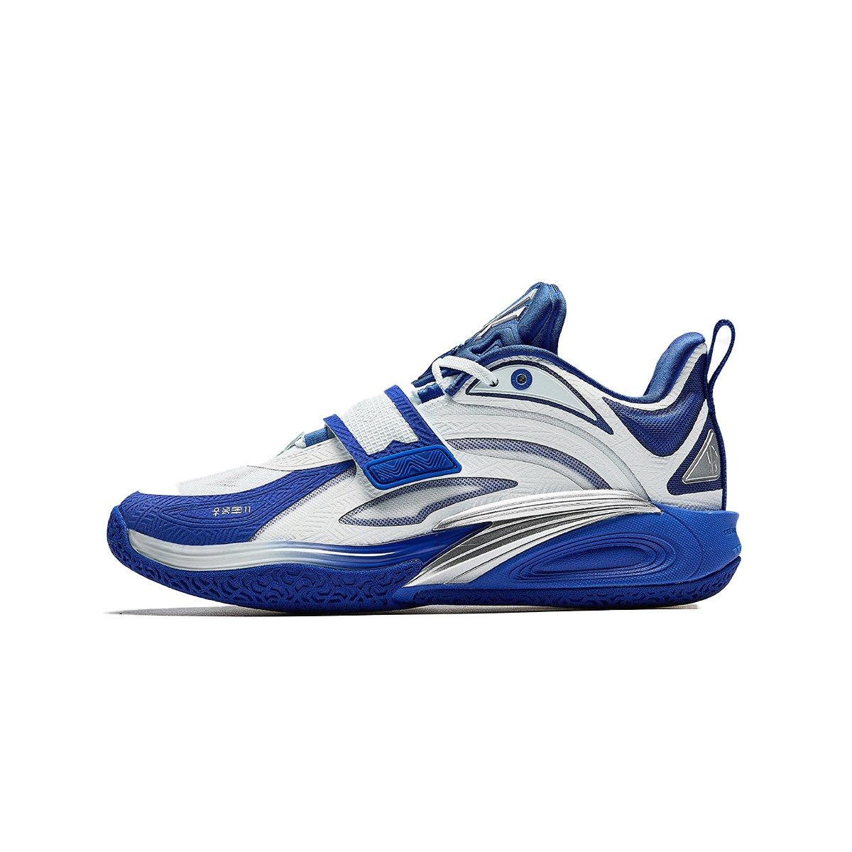 ANTA KAI 1 "11 Games" Men's Basketball Shoe - WHITE/BLUE Thumbnail View 4