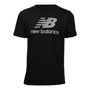 New Balance Big Boys' Tee -Black
