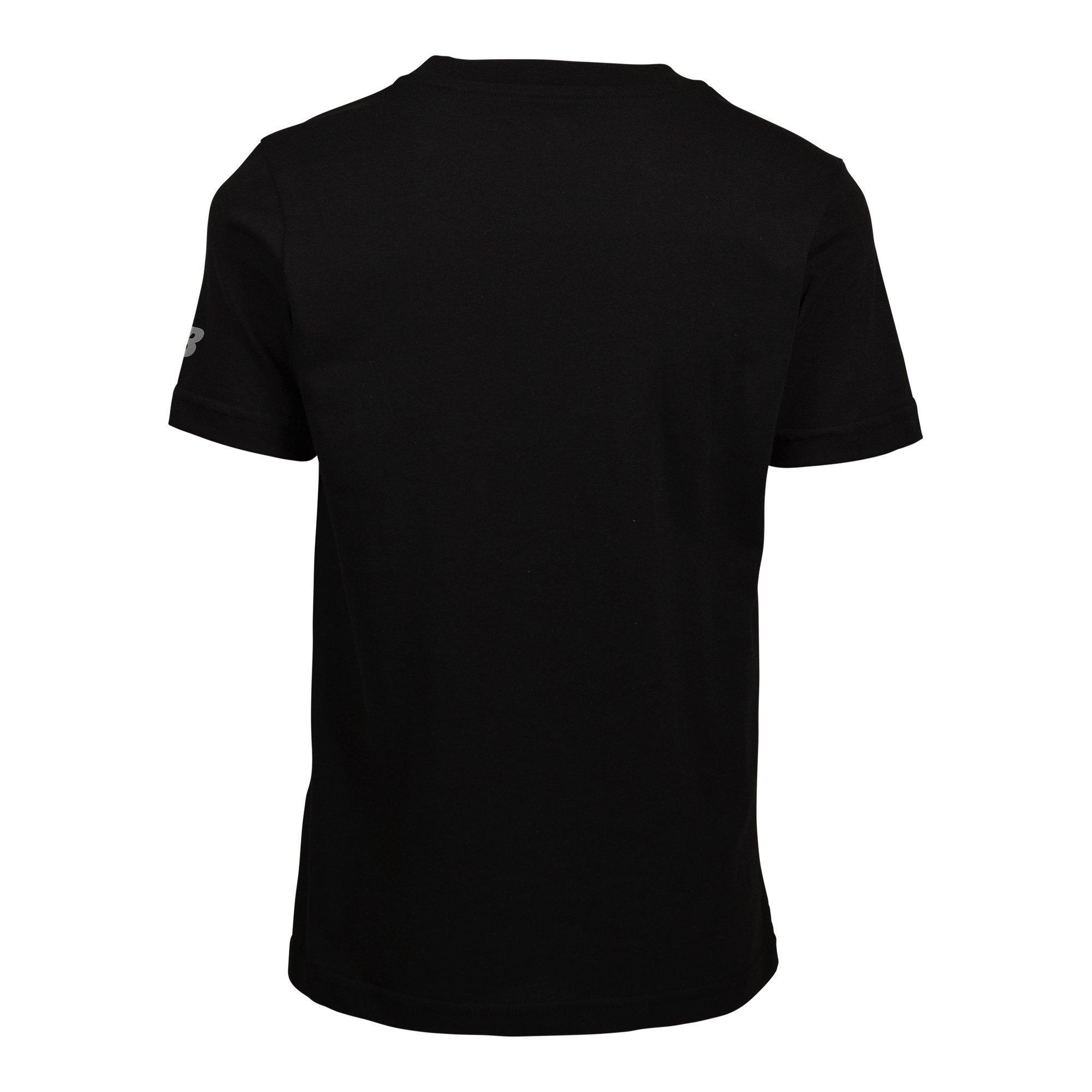New Balance Big Boys' Black Tee