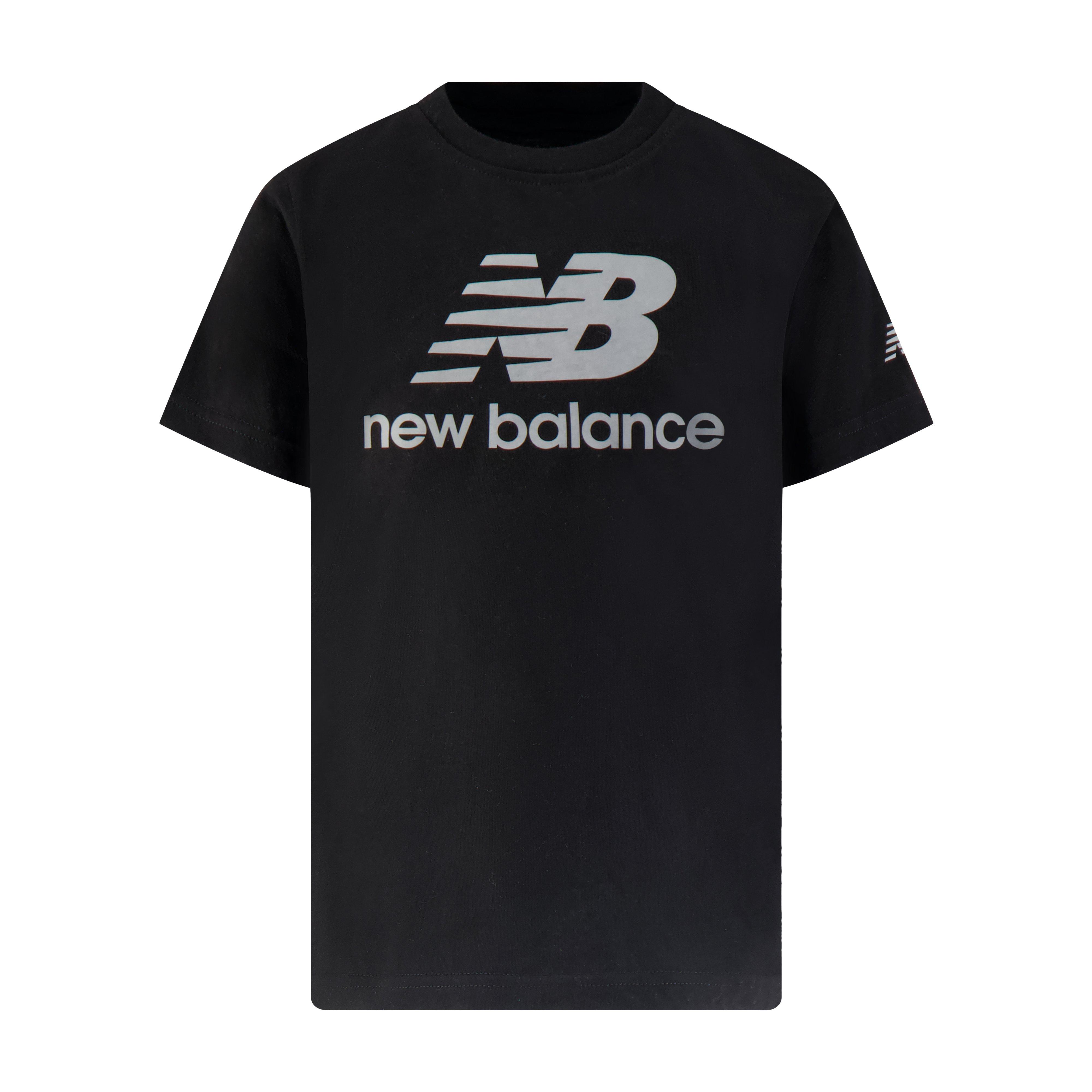 New Balance Short Little Boys' Black/Grey Set