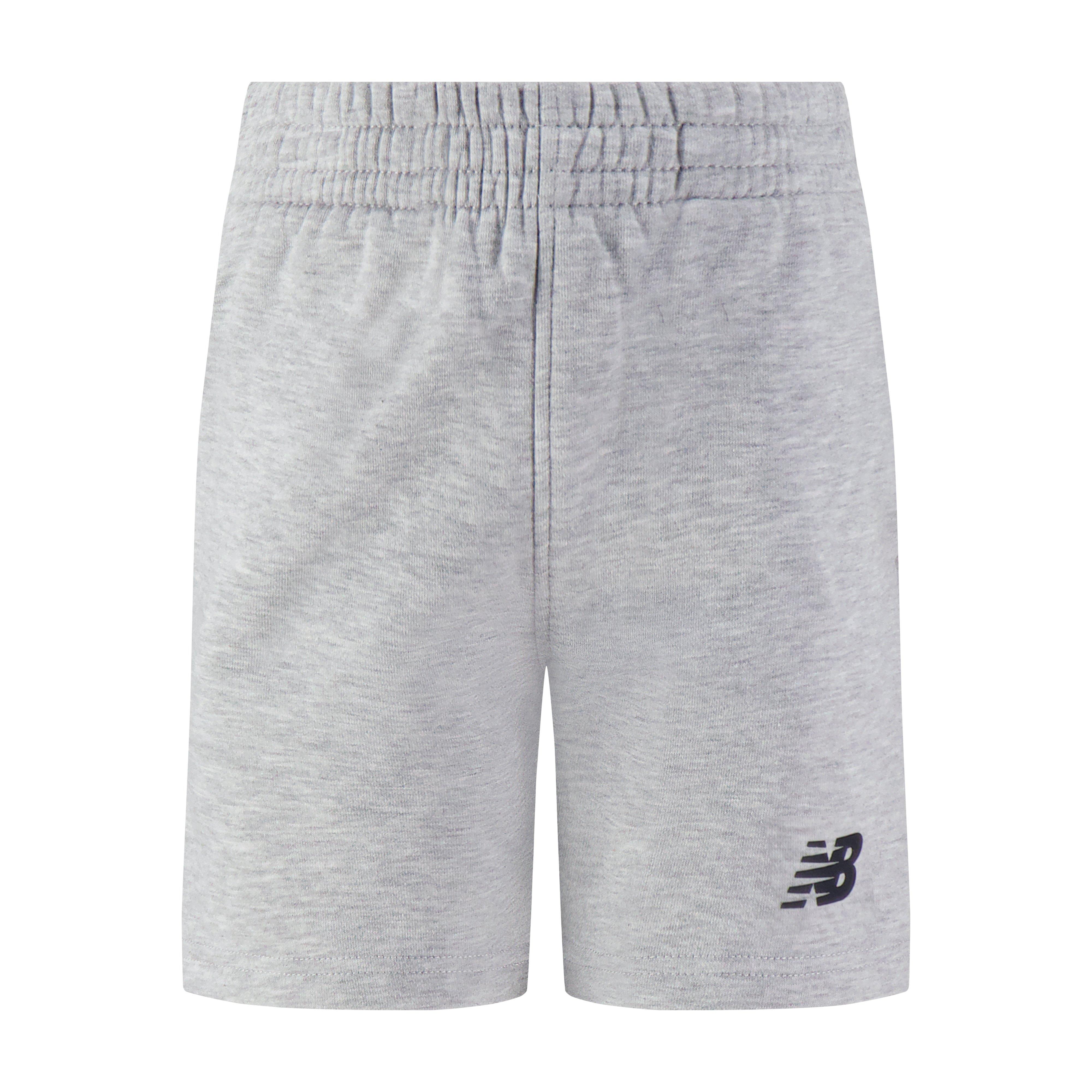 New Balance Short Little Boys' Black/Grey Set