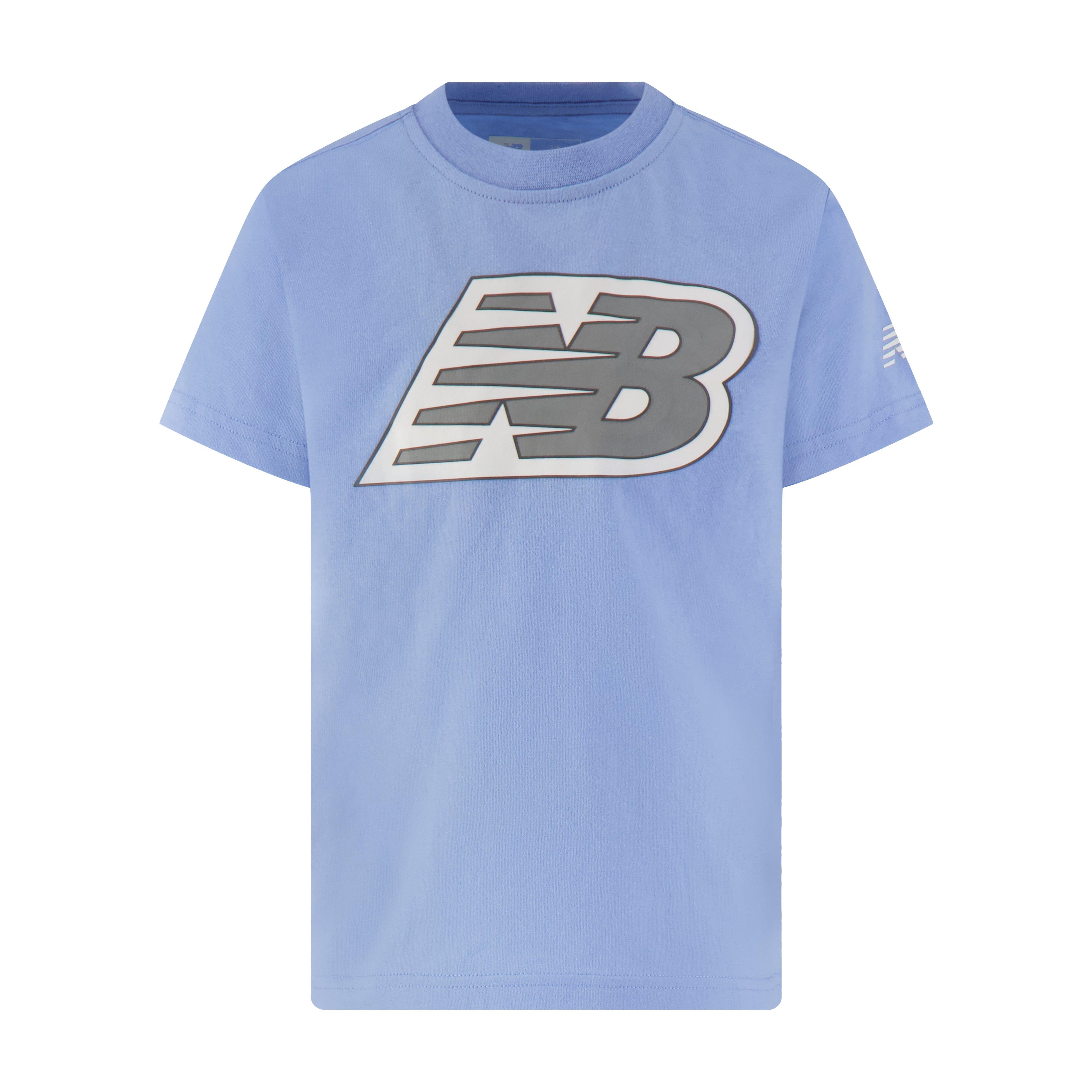 New Balance Electric Sky Short Little Boys' Slate Set