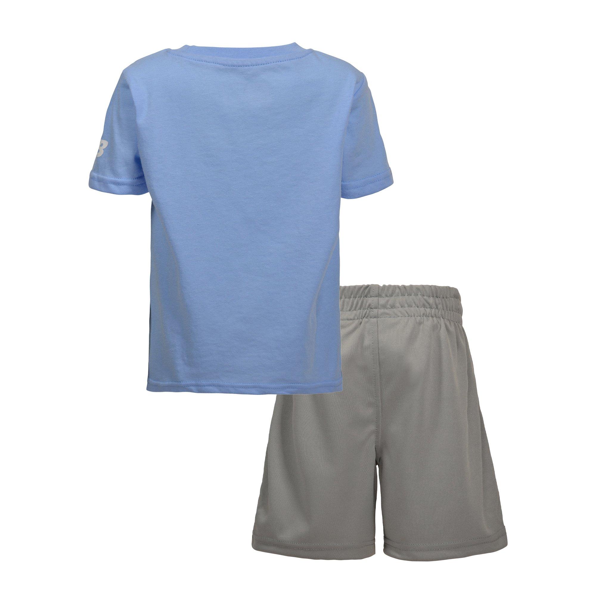 New Balance Short Toddler Boys' Electric Sky/Slate Set