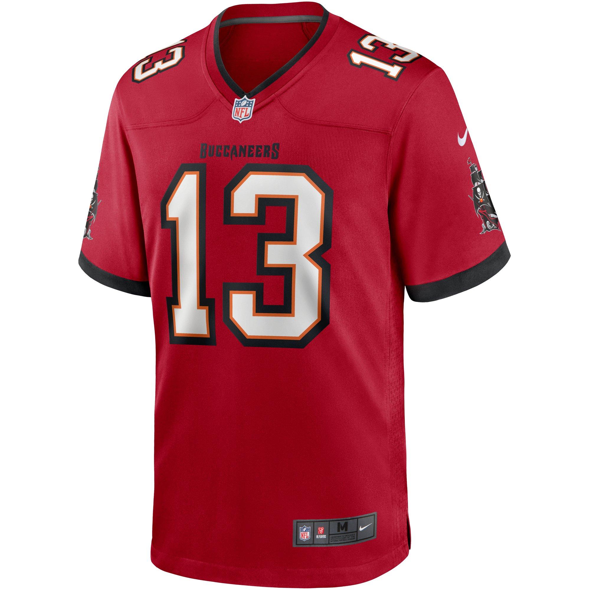 Nike Tampa Bay Buccaneers 2025 Mike Evans Game Jersey-Red - RED Thumbnail View 1