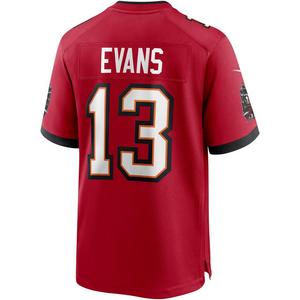 Nike Tampa Bay Buccaneers 2025 Mike Evans Game Jersey-Red