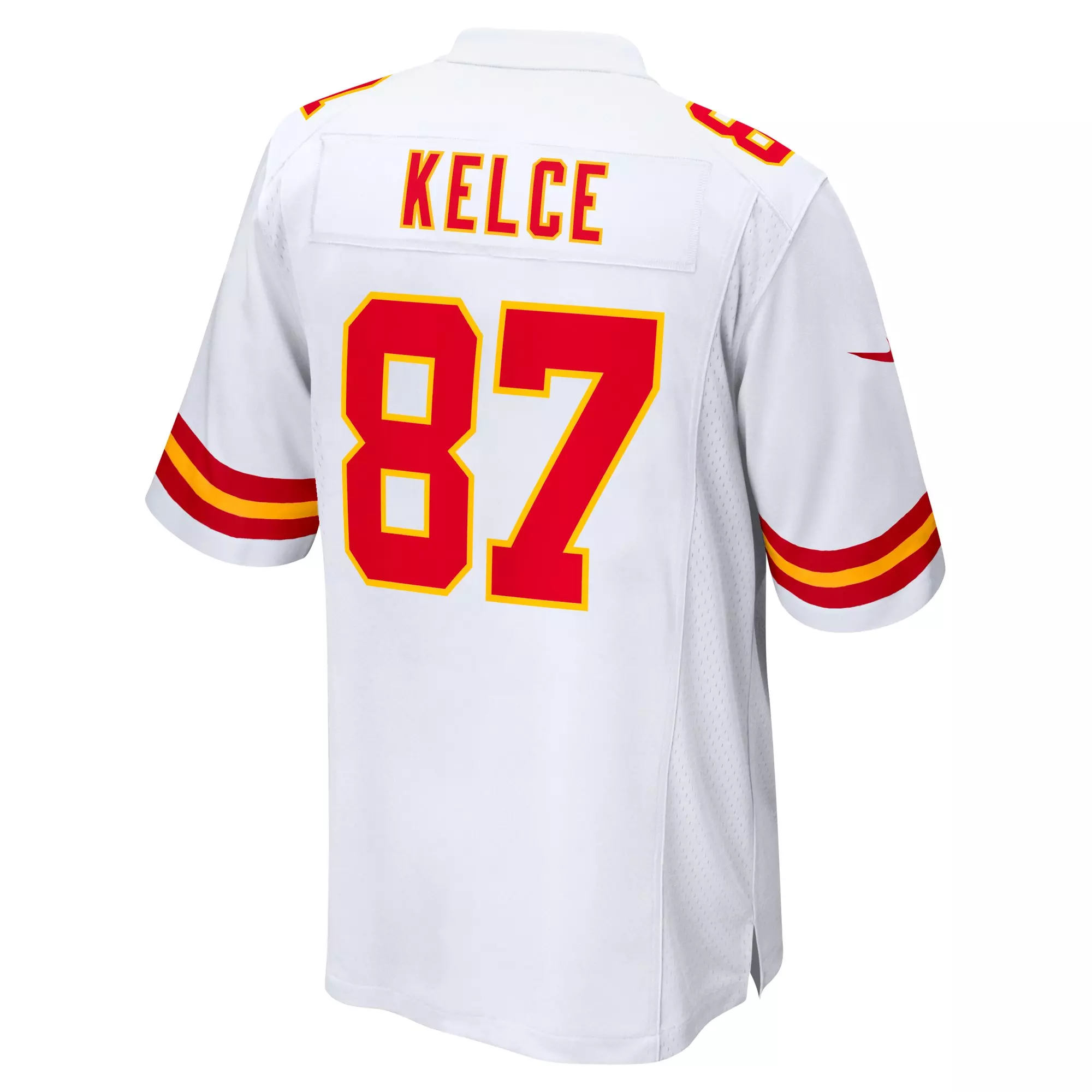 Nike Men's Kansas City Chiefs 2025 Travis Kelce Game Jersey-White - WHITE