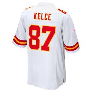 Nike Men's Kansas City Chiefs 2025 Travis Kelce Game Jersey-White
