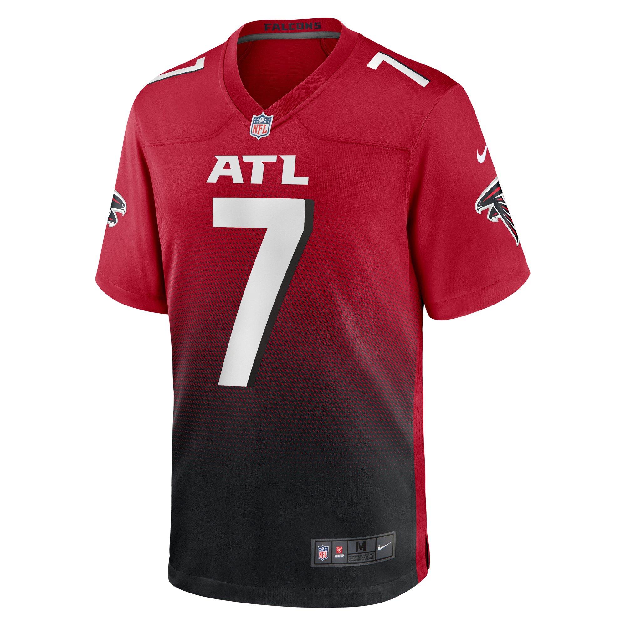 Nike Atlanta Falcons 2025 Bijan Robinson Alt Jersey-Red - RED Thumbnail View 1