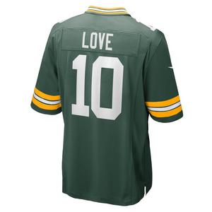 Nike Men's Green Bay Packers 2025 Jordan Love Game Jersey-Green