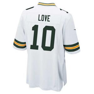 Nike Green Bay Packers 2025 Jordan Love Game Jersey-White
