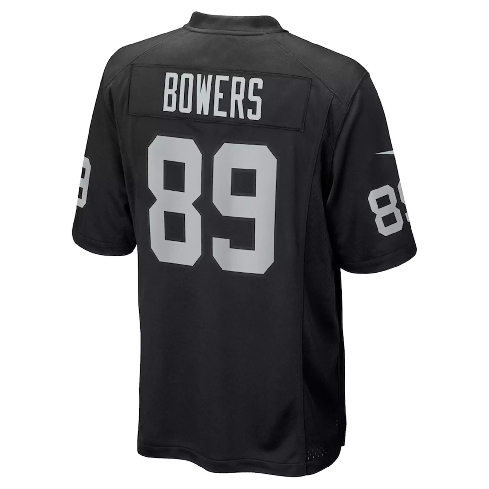 Nike Los Vegas Raiders 2025 Brock Bowers Game Jersey-Black - BLACK