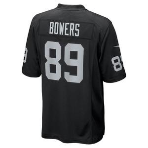 Nike Los Vegas Raiders 2025 Brock Bowers Game Jersey-Black