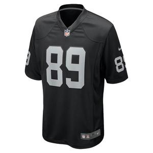 Nike Los Vegas Raiders 2025 Brock Bowers Game Jersey-Black