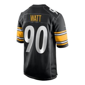 Nike Men's Pittsburgh Steelers 2025 TJ Watt Game Jersey-Black!