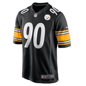 Nike Men's Pittsburgh Steelers 2025 TJ Watt Game Jersey-Black!
