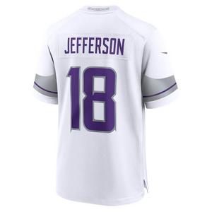 Nike Minnesota Vikings 2025 Justin Jefferson Alternate Jersey-White