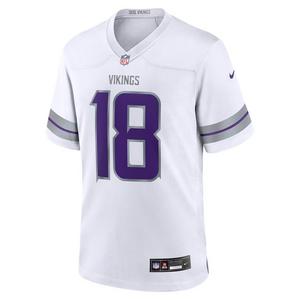 Nike Minnesota Vikings 2025 Justin Jefferson Alternate Jersey-White