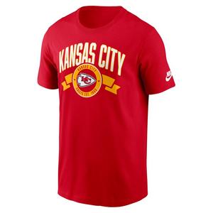Nike Kansas City Chiefs Rewind Back Hit Tee-Red