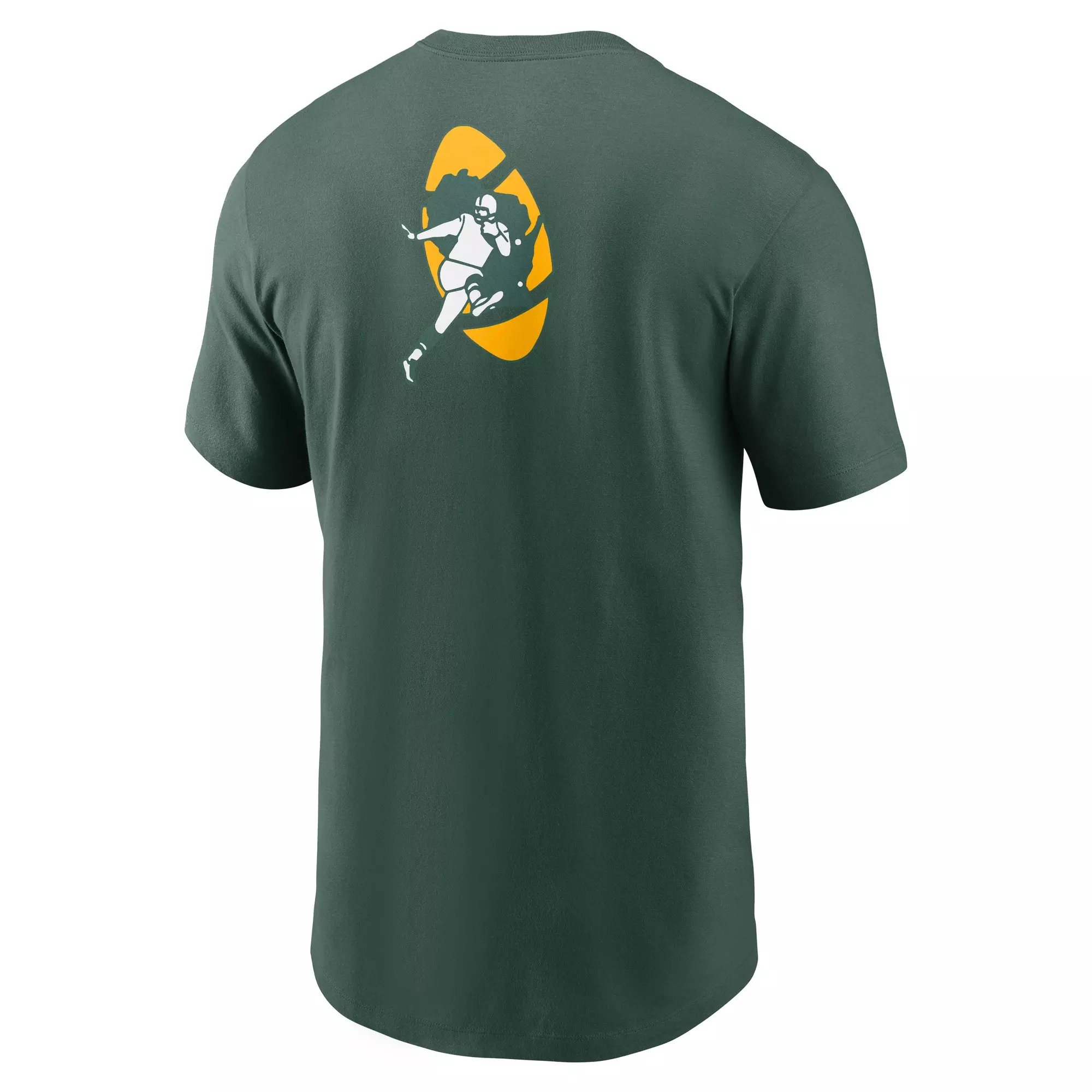 Nike Green Bay Packers Rewind Back Hit Tee-Green - GREEN